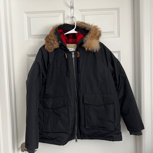 Woolrich Women’s Parka XL Black, 650 Goose Down Fill NWOT